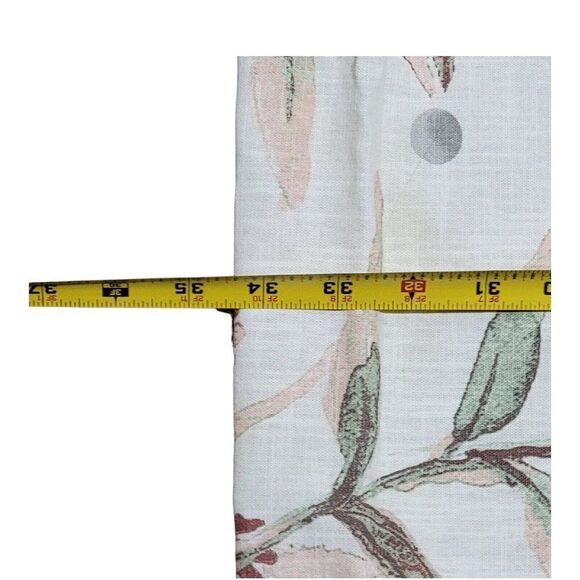 Linden Street Veranda Cloth Floral Shower Curtain, Vapor Gray Color 68"x73" READ - Picture 7 of 8